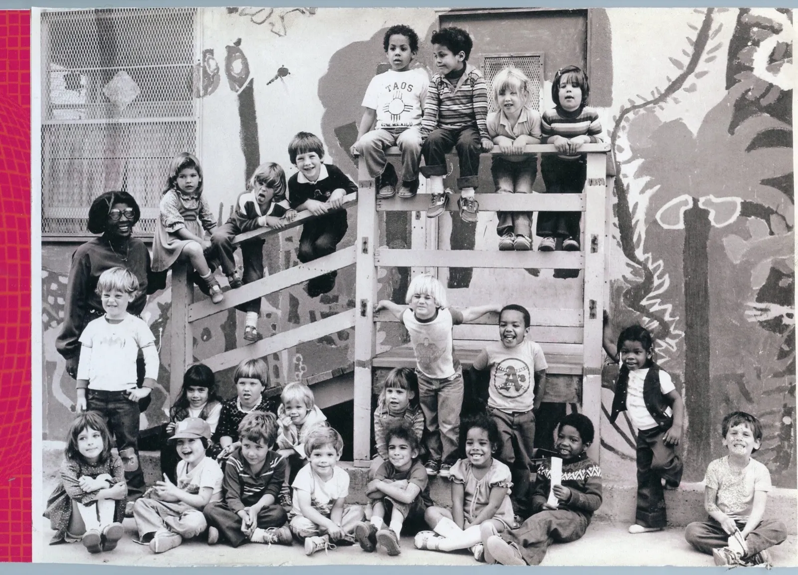 A Pacific Primary class photo from 1980