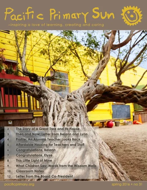 Cover of the 2015–2016 Pacific Primary Sun
