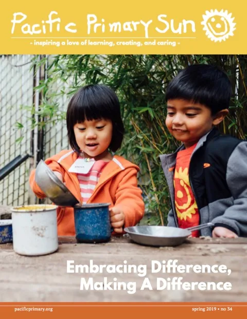 Cover of the 2018–2019 Pacific Primary Sun