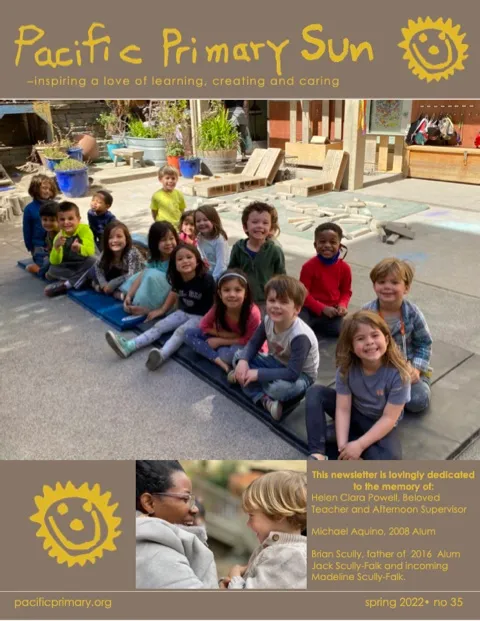 Cover of the 2021–2022 Pacific Primary Sun