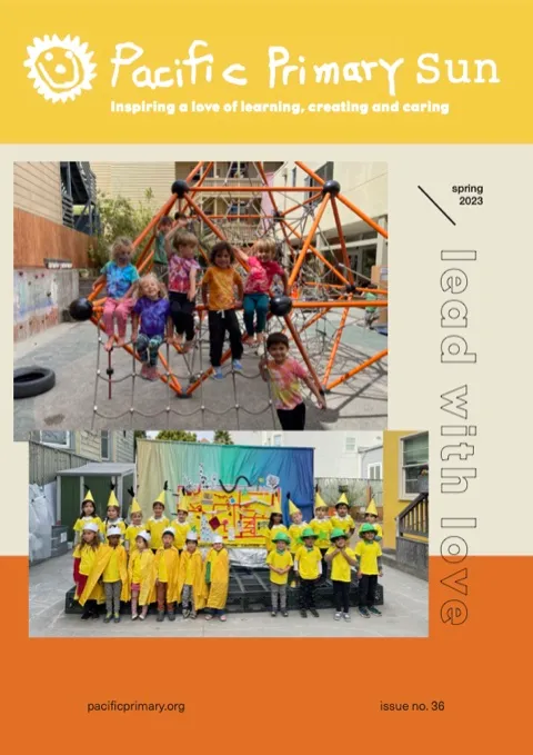 Cover of the 2022–2023 Pacific Primary Sun