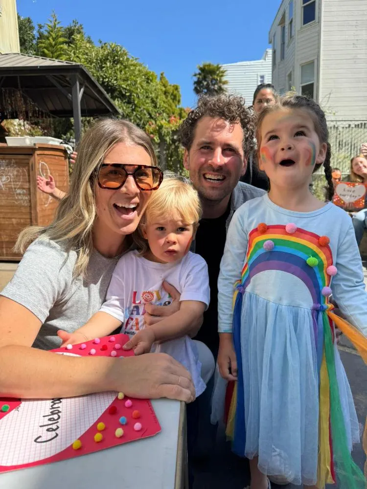 Families and children together at Pacific Primary