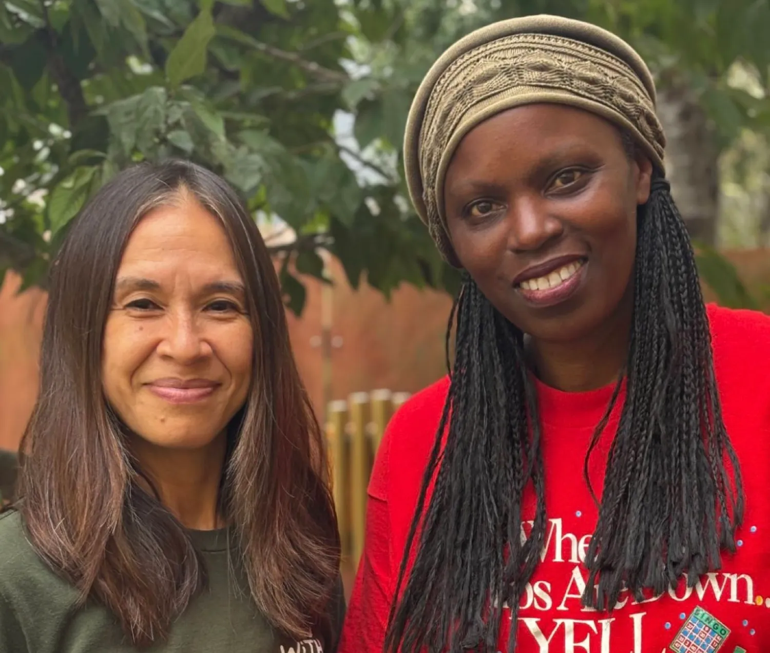Support teachers at Orange Sun School